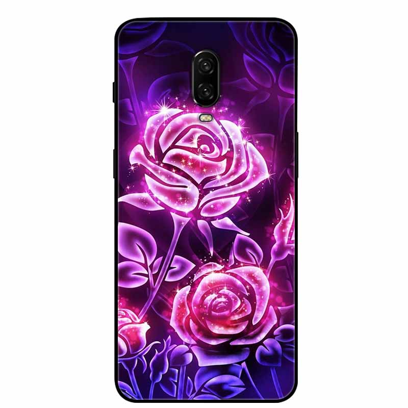 For Oneplus 6T Case Silicone Lovely TPU Soft Phone Cover for One Plus 6 6T Protective Back Shells oneplus6T Cute Cats Funda Capa