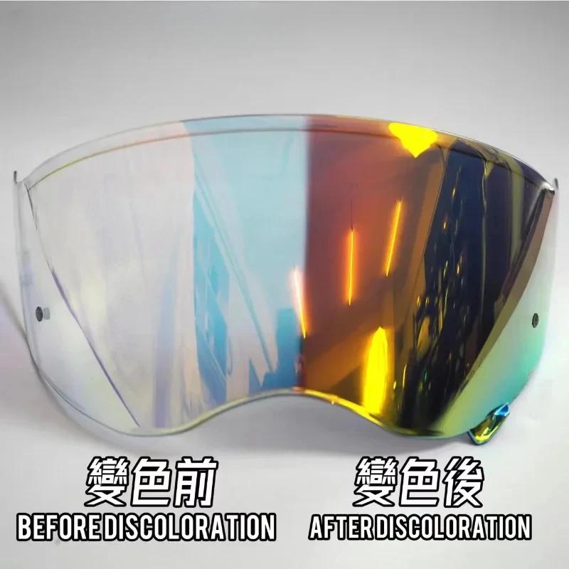 Photochromes Visier für HORNET ADV Rally Helm Motorradbrille Motorrad CNS-2 Helm Nachtsichtvisier