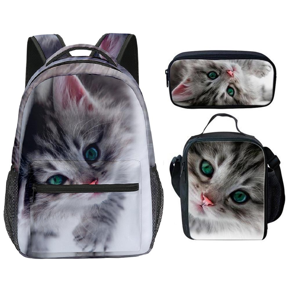 Sacs à dos pour apprenants Design 3D Famille Anime Métal Cool Créatif Traditionnel Unisexe Oxford Imperméable Ordinateur Polyvalent Sacs à dos de voyage