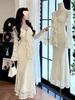 Elegant French Lace Tight-Fit Dress for Women - Autumn 2026 Collection