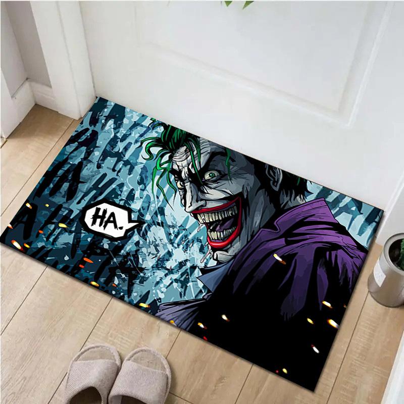 

1pc Office Carpet Chair Mats Joker Laughing Background Perfect for Office Chairs, Living Rooms, Or Bedrooms,Polyester Carpet.HDT067 60cm by 90cm