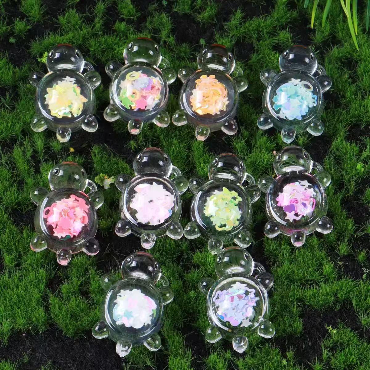 

Зроби сам Морська тварина Світний Акриловий Кулон & Шнурок для мобільного телефону у вигляді черепахи