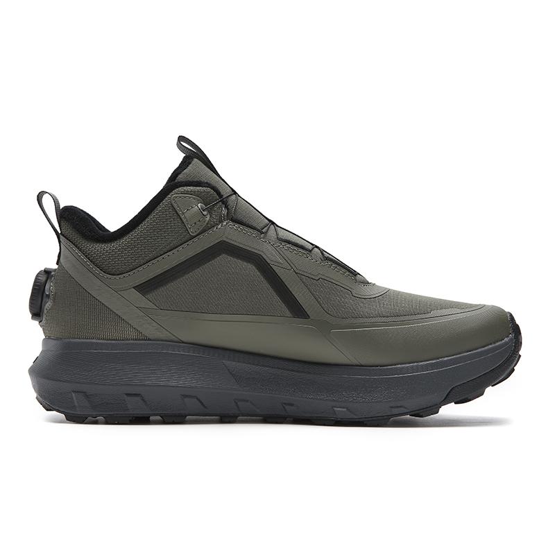 FILA BOA EXPLORER Cushioning Abrasion Resistant Coverage Support Thermal Mid top Outdoor Shoes Men's Vetiver Green A12M541226FVT