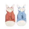 Autumn and winter new pet cotton-padded clothes, velvet dog clothes, rabbit transformation clothes, a piece of teddy French fighting dog clothes.