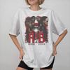 Graphic Printing Chris Brown Ushers RB Tour 2026 T Shirt for Unisex Women Pure Cotton Tshirts Short Sleeve Clothing