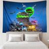 Astro Bot3 Tapestry for Bedroom Aesthetic Classroom Tapestries Wall Hanging for Living Room Dorm Office,Ideal Creative Gift