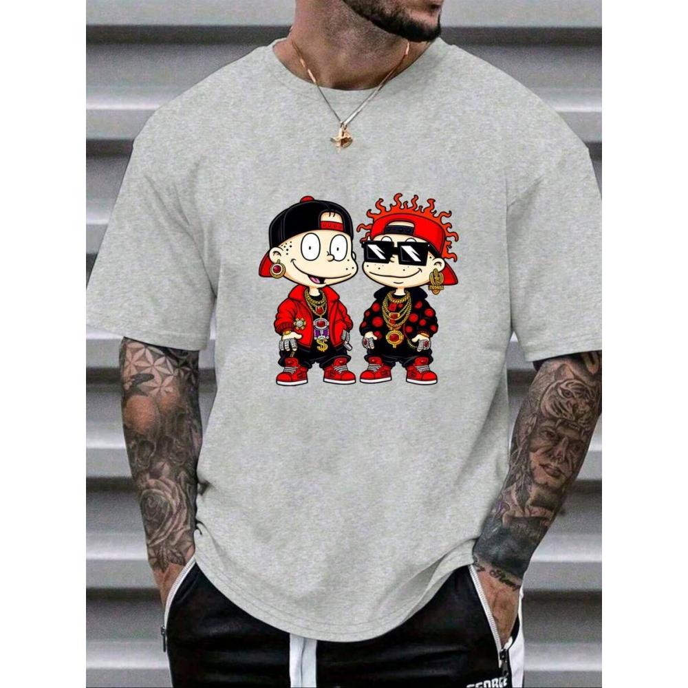 2025 3D Poker Printing Men's Fitness T-shirt Urban Fashion Men's Short-sleeved Top Summer Daily Casual Men's Short-sleeved Top