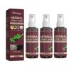 3 Stück Kräuter-Grauhaar-Pflegespray, Polygonum Multiflorum & Kräuterextrakt, Stärkt & Befeuchtet das Haar