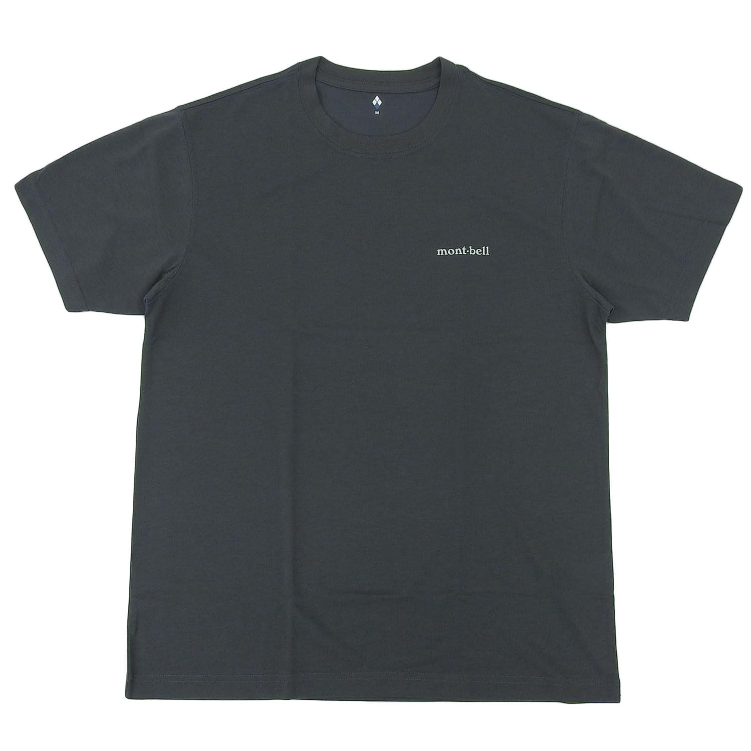 

Montbell Men s Short Sleeve Wickron UV Protection T-Shirt, Dark Gray (DGY), Size L (1114686)