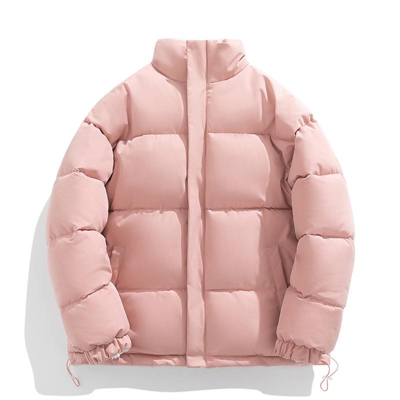 Unisex Lambskin Cotton Jacket: Stylish, Double-Sided, Plush, and Thick for Winter