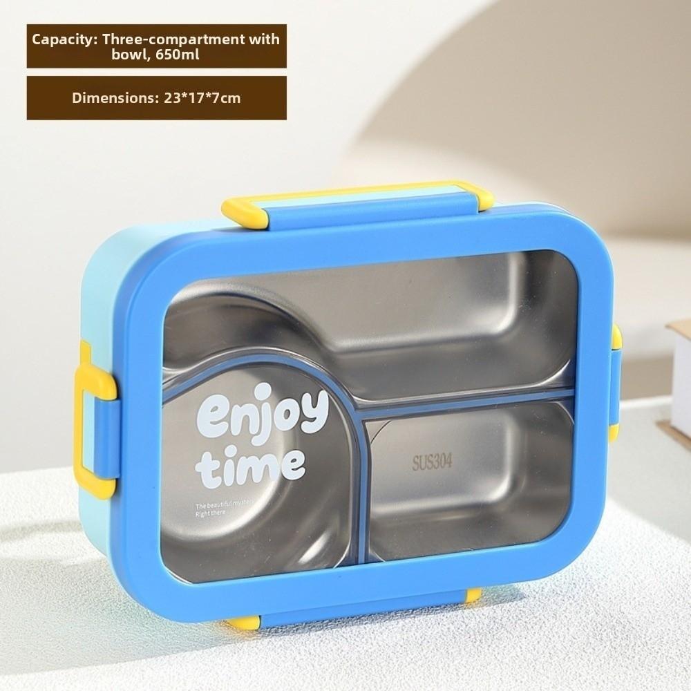 Stainless Steel Insulated Bento Box Stainless Steel Food Container  for Office Workers