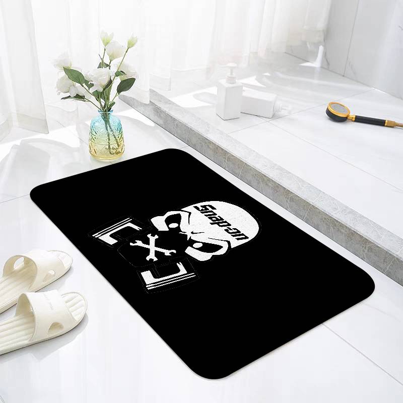 Snap On Tools Carpet Bathroom Anti-slip Mat Door Mat Home Decoration Mat Entrance Door Mat Scratch-resistant Door Mat