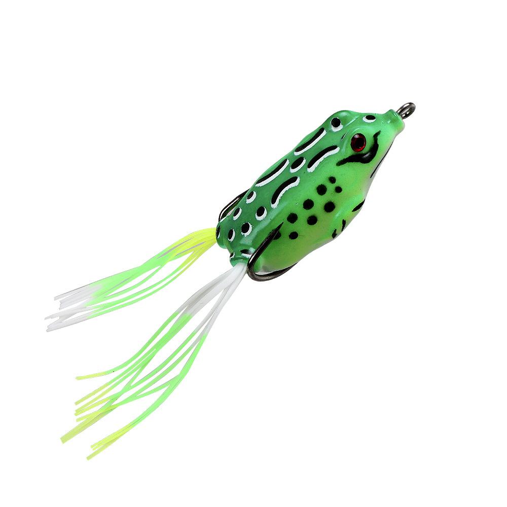 Lure Bait Frog Blackfish Special Floating Soft Bait Pointed Tip5g8g13gDouble Hook Simulation Fishing Bait