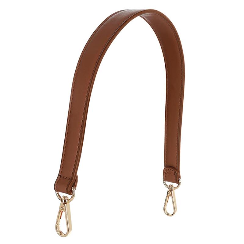 7 Colors Pu Leather Bag Strap Handbags Handles For Handbag Short Bag Strap Purse Strap Golden Buckle Replacement Bag Belt Band