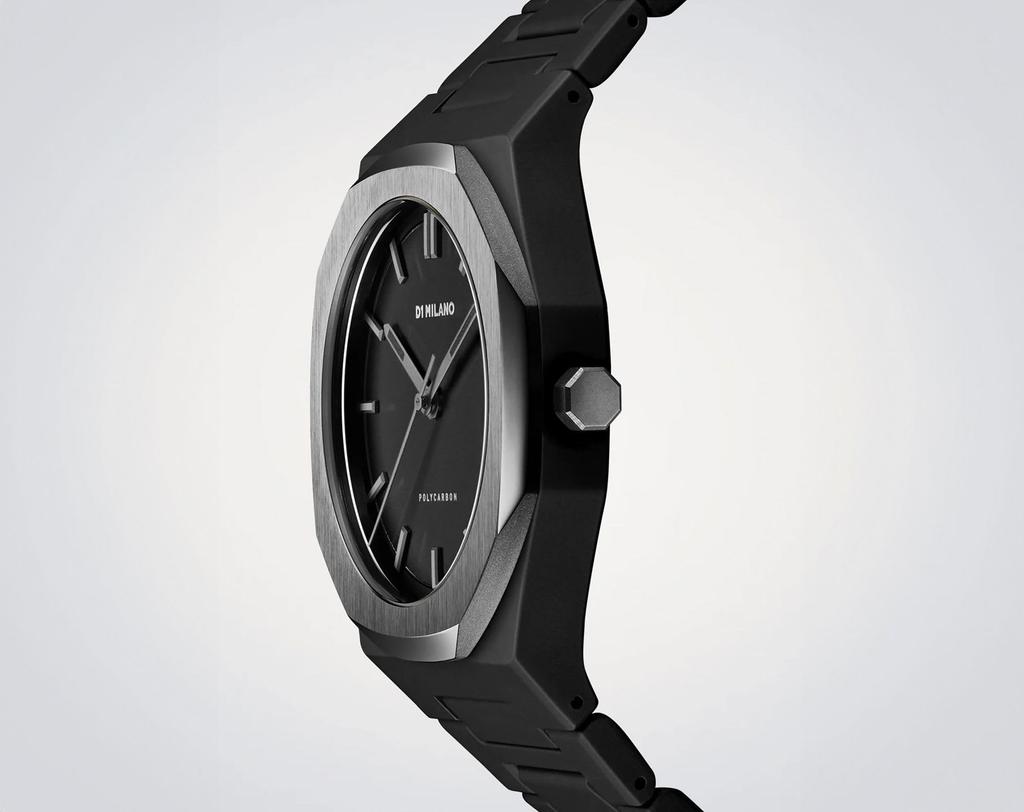 [D1MILANO] D1MILANO Watch Men PCBJ13 Polycarbon Space Grey 40.5mm