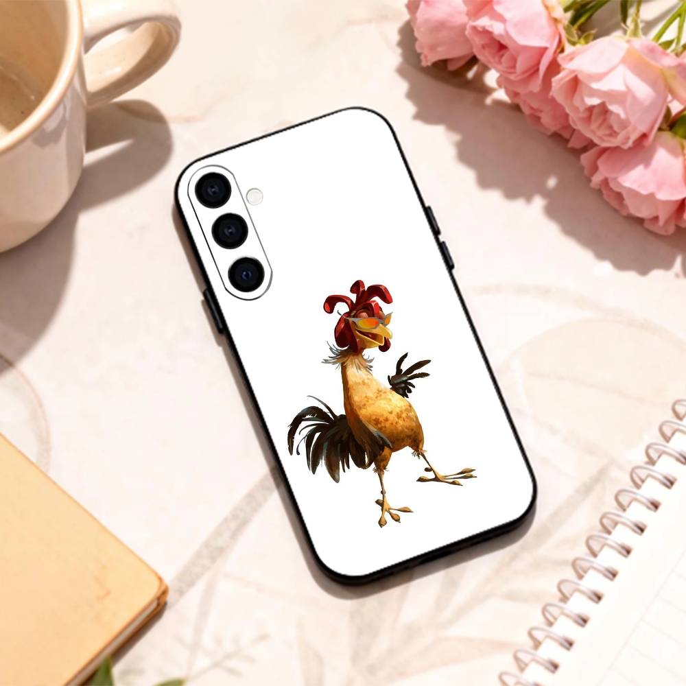 F-FUNNY C-Chicken J-Joe Surf   phone Case For Samsung Galaxy A73,A72,A71,A70,A53,A52,A51,Others Soft Black Shell Samsung a51 4g