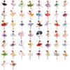 50Pcs Exquisite Girl Clothing Materials Phone Cases Laptop Ballet Girl Series Stickers Children'S Toy Pet Waterproof Decals