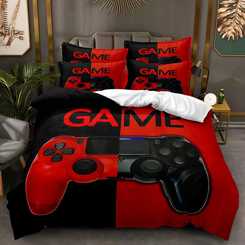 

Модная технология печати, 3D цифровая печать, постельное белье, пододеяльники, наволочки, комплекты из трех предметов 70 * 133Cm two-piece set