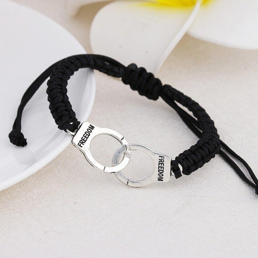 Retro For Women Adjustable Handmade Bracelets Men Jewelry Handcuffs Charm Bracelets Accessories Friendship Girl Couple BraceletsVintage Wrist Bracelet