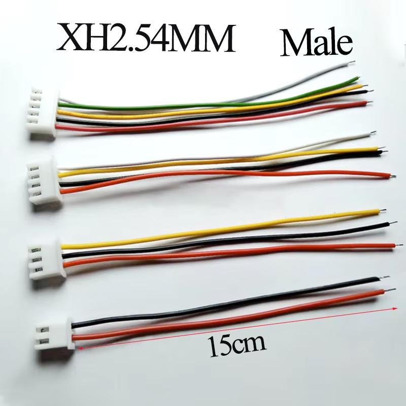 1Pair PH 2.0mm XH2.54MM  2/3/4/5/6 Pin  Female Male Plug / PH2.0 XH2.54MM   Terminal Socket Wires Cables Connector 26AWG 15CM