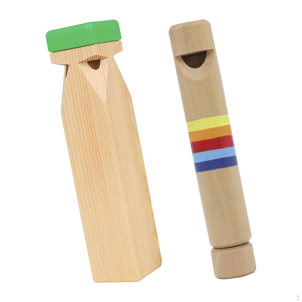 Kreative Holz-Percussion-Instrumente für Kinder - Musikalisches Kunstset Junge Musiker