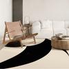 Französische Retro Wohnzimmer Dekoration Plüschteppich Große Fläche Rutschfeste Matte Leichte Luxus Teppiche für Schlafzimmer Verdicken Creme Wohnzimmer Teppich