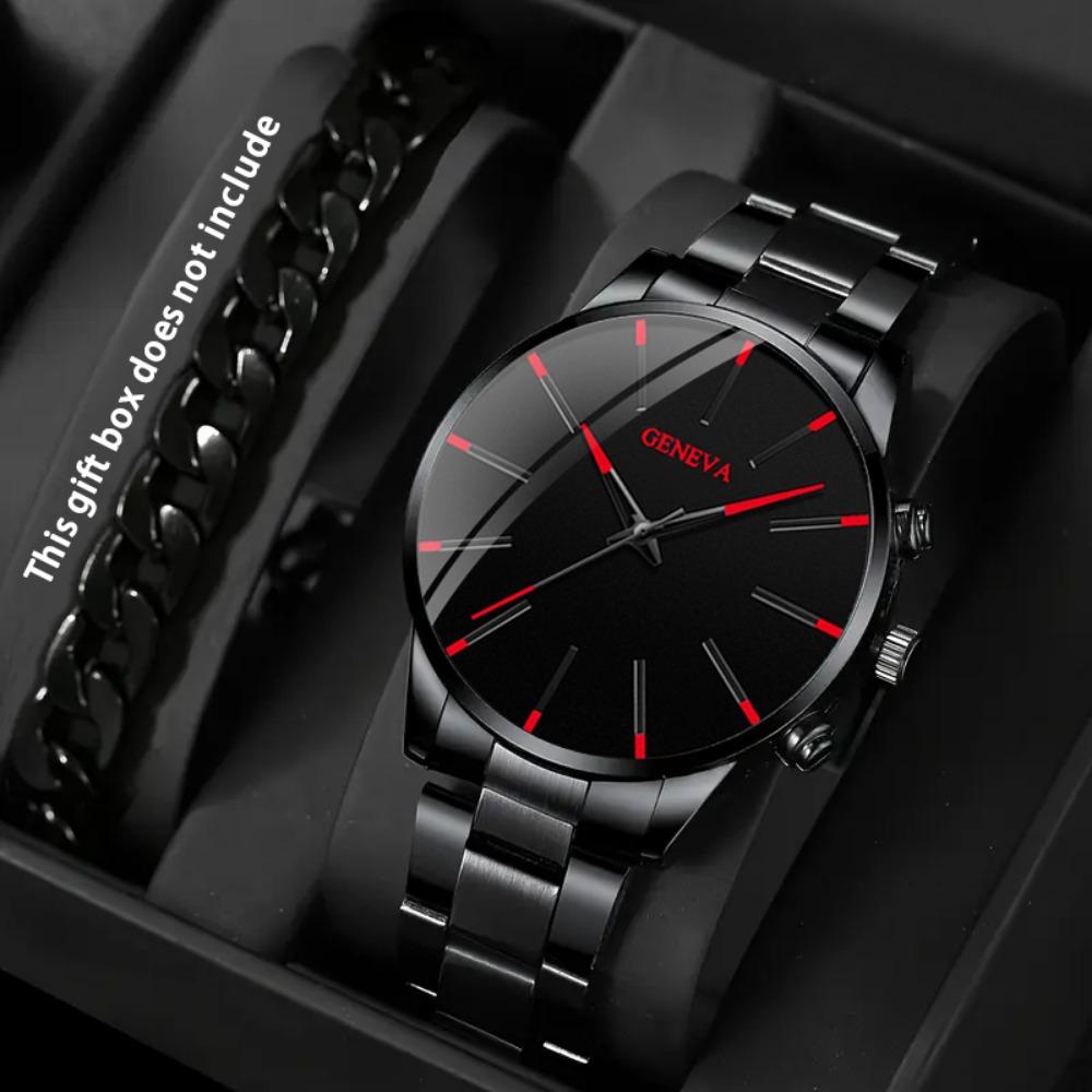 Watch 2-Piece Set Men S Watch Business Watch Quartz Watch Set