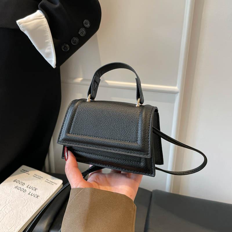 Versatile Simple Fashion Daily Small Square Crossbody Shoulder Handbag
