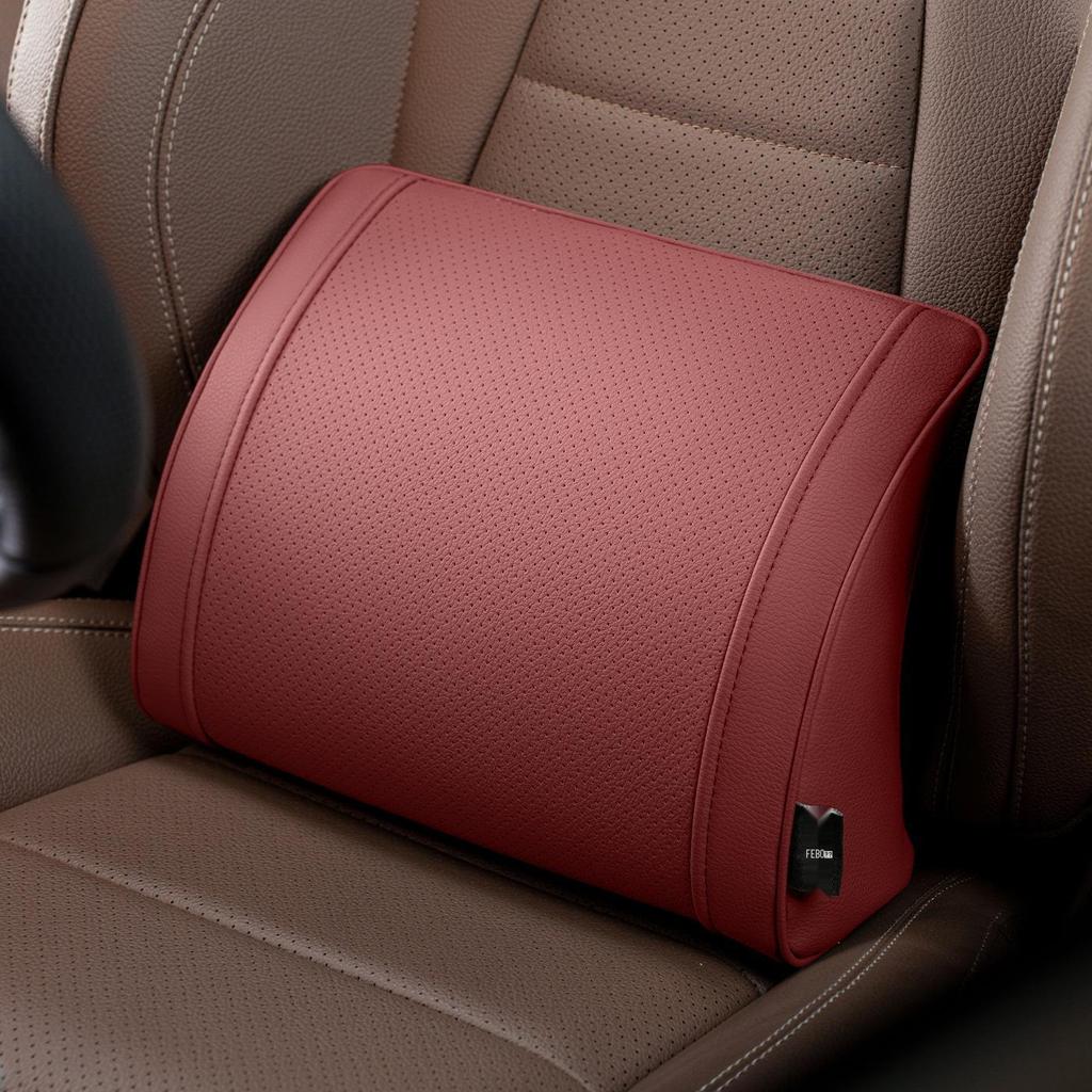 Car Neck Protection Pillow Headrest—Compatible with Maybach, BMW, Tesla; Lumbar Support, Seat Backrest