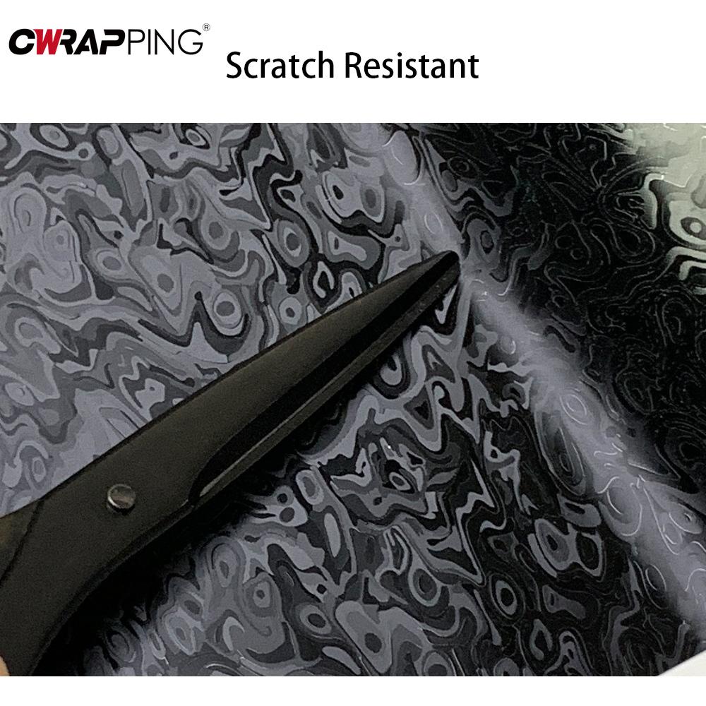 Car Stickers Metaverse Film Self Adhesive Stickers Black Forged Carbon Fiber Vinyl Wrapping for Motorcycle Car Accessories