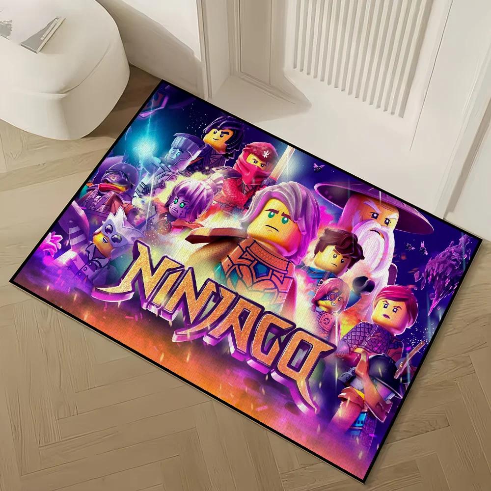 N-Ninjago-Funny Door Mat Welcome Non-slip Floor Bedroom Kitchen Bath Balcony Hallway Rug Home Decoration Carpet