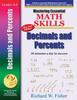 The Mastering Essential Math Skills Decimals and Percents, 2nd Edition Book