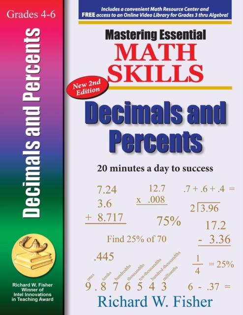 The Mastering Essential Math Skills Decimals and Percents, 2nd Edition Book