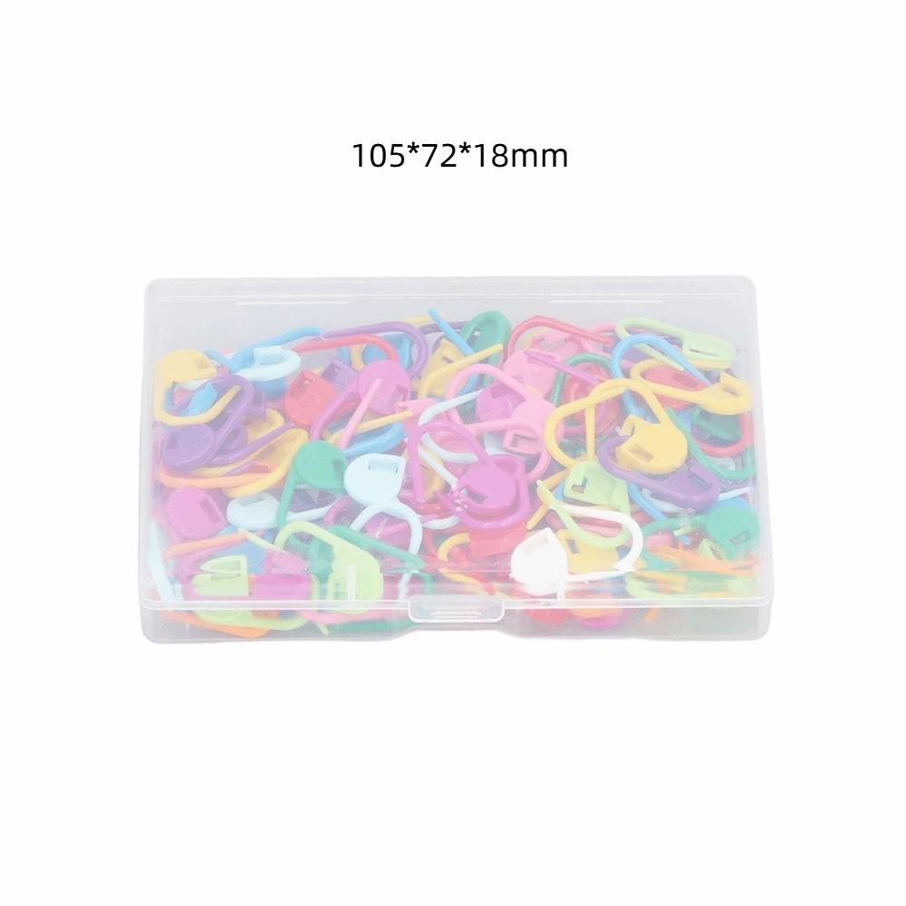 120 Pcs Plastic Crochet Markers 105*72*18mm Needle Clips Convenient Stitch Markers  Yarn Crafts