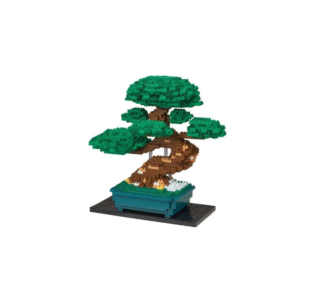 Kawada NB-039 Nanoblock Bonsai Pine DELUXE EDITION Japan NEW
