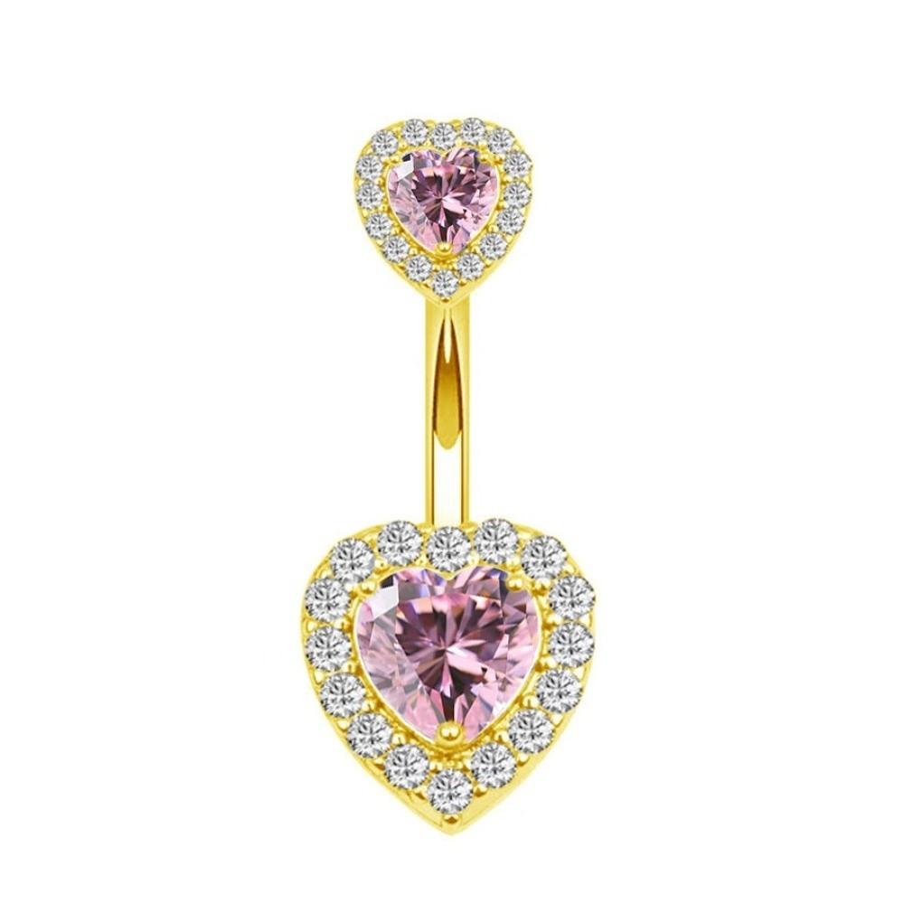 Persönlichkeits Nabelpiercing Barbell Edelstahl Gebogene Bauchnabelringe Mode Bauchringe Täglich