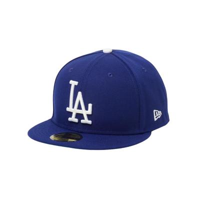Boné New Era 59FIFTY MLB Old English Cooperstown Los Angeles Dodgers 14668152 (Azul Royal/M/Masculino)
