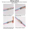 48Pcs Wiring Connector Conductor Colorful 1128AWG PCT22 PCT23(16pcs 2 Positions 8Pcs 3