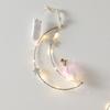 Five-Pointed Star/Moon Decorative Pendant Winter Ceiling Window Ornament Elegant Wall Hanging Christmas Tree Decoration