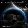 Z87 Oversized Sports Sunglasses for Big Wide Heads Men TR90 Ultralight UV400 Cycling Driving Glasses Z8236