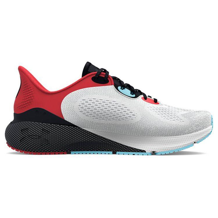 Under Armour HOVR Machina 3 Comfortable Fabric Low-Top Casual Running Shoes Women Sneaker White Red Black 3025703-100