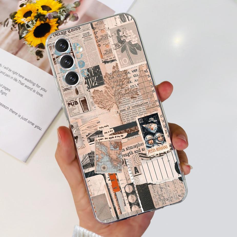 For Samsung Galaxy A14 5G Case M14 Colorful Painted Cover Soft Slim Phone Case For Samsung A14 A 14 Galaxy M14 Back Cover Bumper