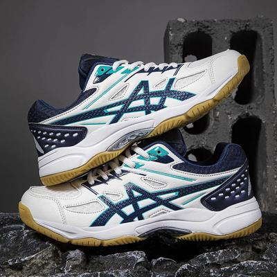 Fashion Badminton Shoes for Men and Women Luxury Design Field Training Mesh Breathable Flat Tennis Shoes Luxury Deisgn Mens Sneakers