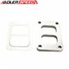 304 Stainless Steel T6 Divided Turbo Inlet Weld Flange 1/2" Thick & Gasket