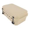 Kabelabzweigdose Quadratische Form IP54 Wasserdicht ABS Elektrische Abzweigdose für Außen Beige