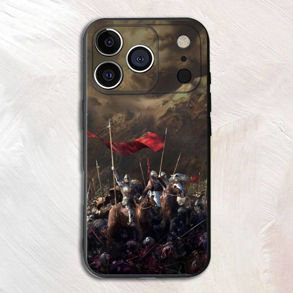 Game KCD Silicone Soft Phone Case For iPhone17,16,15,14,13,12 Pro Max Plus X XR SE Cover