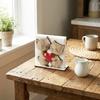 Wooden Cartoon Napkin Holder, Open Design Cute Animal Shapes, Non-Slip Base Durable Countertop Organizer for Kitchen Dining Table