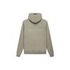 Fear of God Essentials Fleece Pullover Hoodie With Back Glue Print Logo FW21 Unisex Hoodies Pistachio-Green FOG-FW21-001