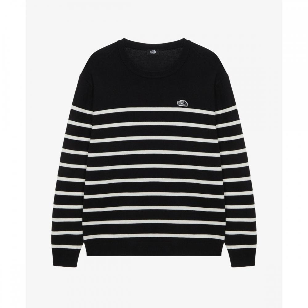 

The North Face Nt7ar70a Men S Sweater Borga Stripe Black BLACK/095