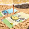 Cute B-Bugcat-Capoo Cartoon Beach Towel For Beaches Yoga Studios Gyms Hot Springs Swimming Pools And Picnics